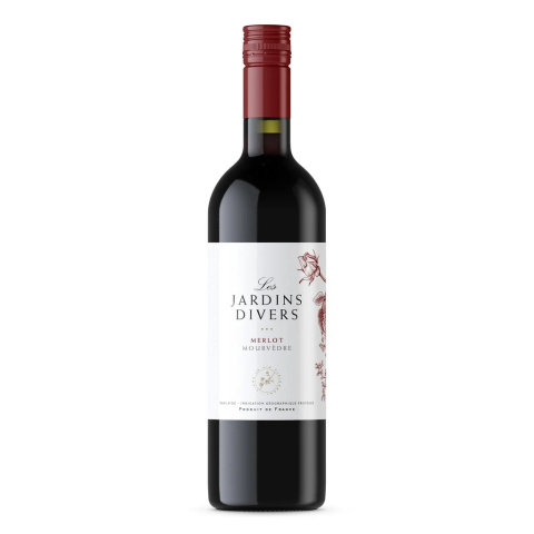 Les Jardins Divers Merlot Mourvedre