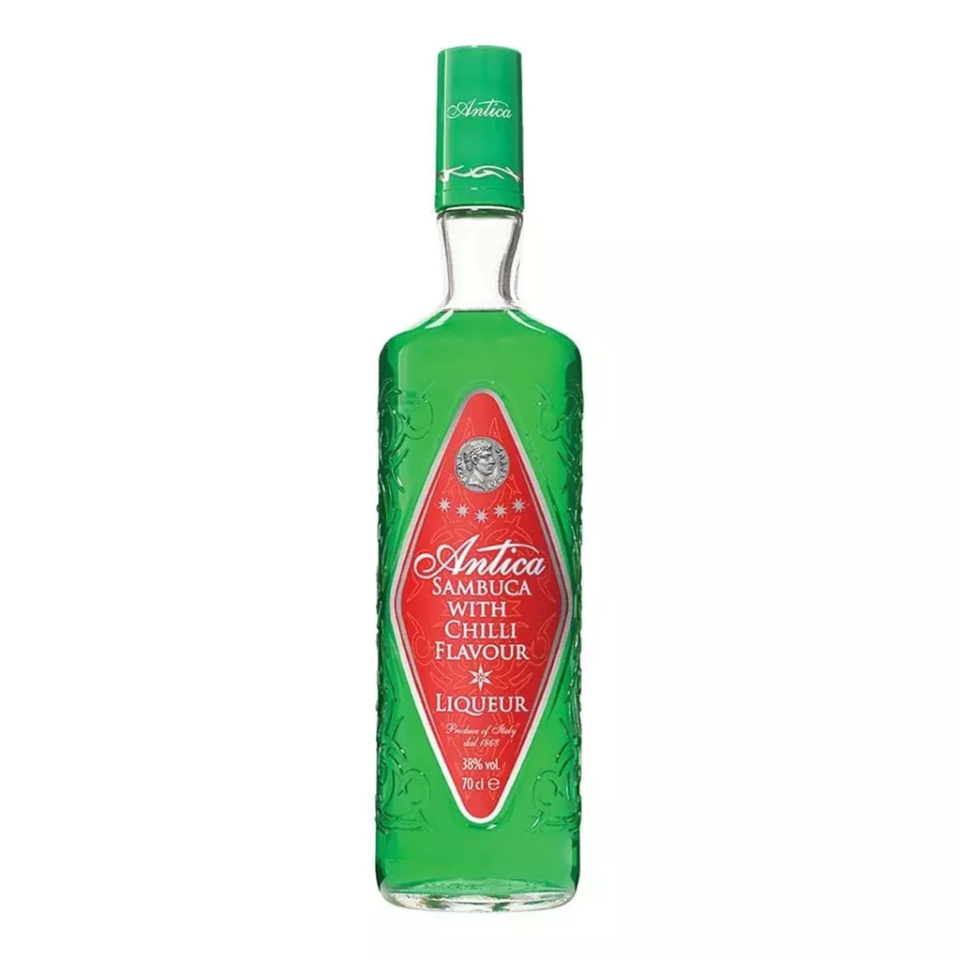 Antica Green Chilli Sambuca Liqueur
