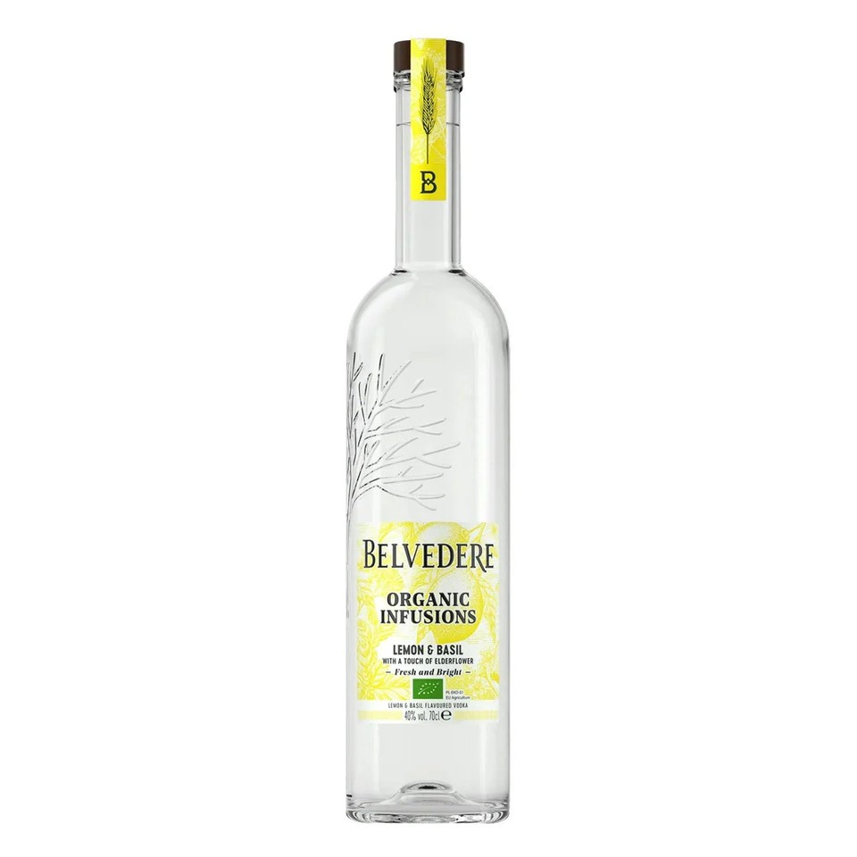 Belvedere Organic Infusions Lemon & Basil Vodka