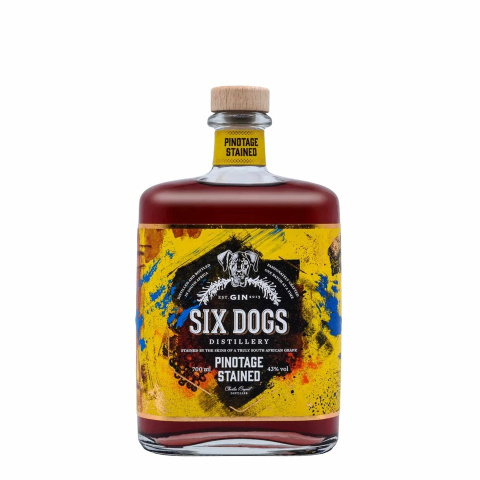 Six Dogs Pinotage Stained Gin