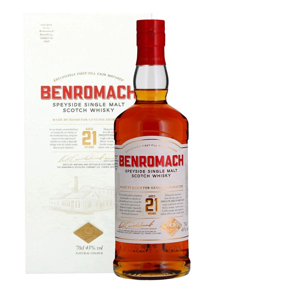 Benromach 21 Years Whisky