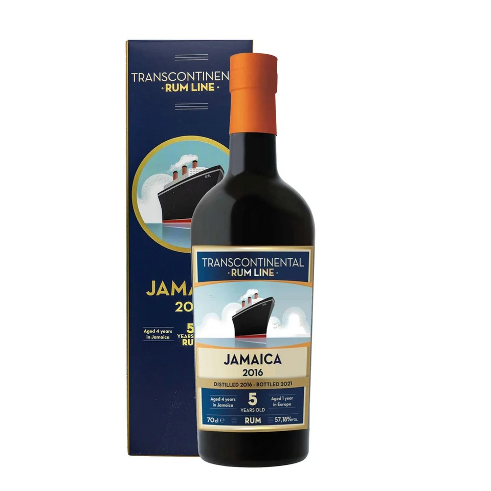 Transcontinental Rum Line Jamaica 2016 5 Years Rum