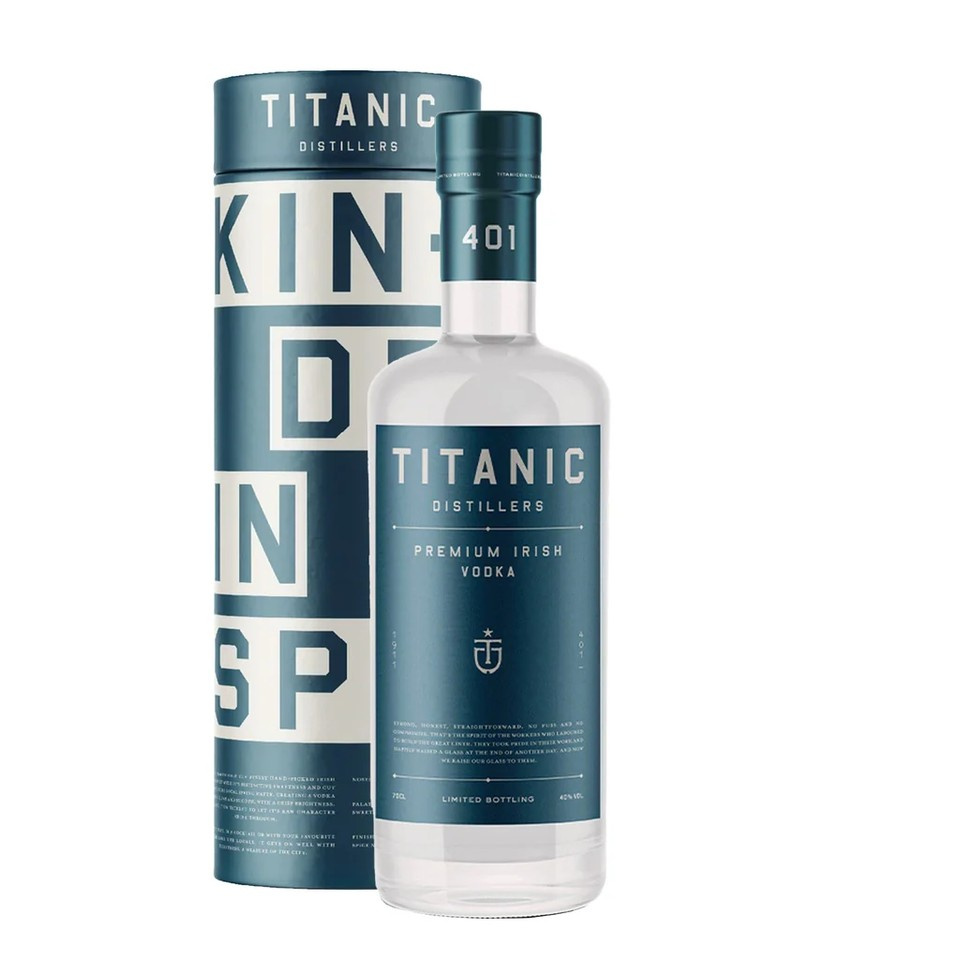 Titanic Distillers Irish Vodka