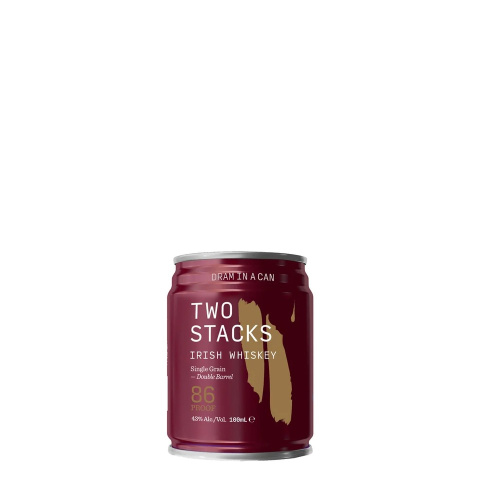 Two Stacks Dram In A Can Single Grain Whiskey