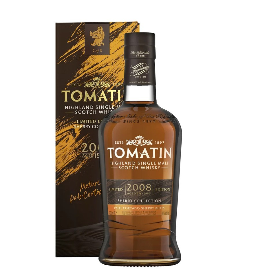 Tomatin 15 Years Palo Cortado Whisky