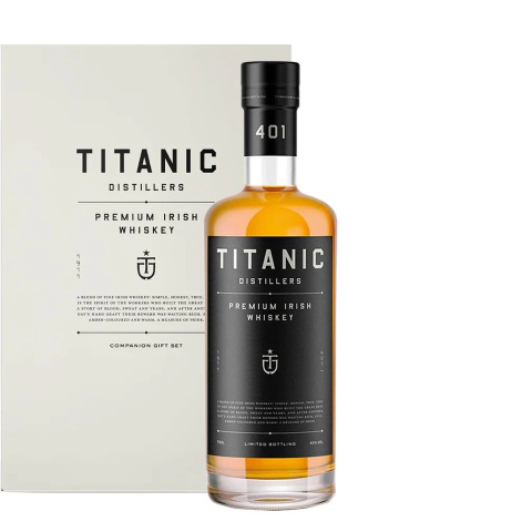 Titanic Distillers Irish Whiskey Companion Set