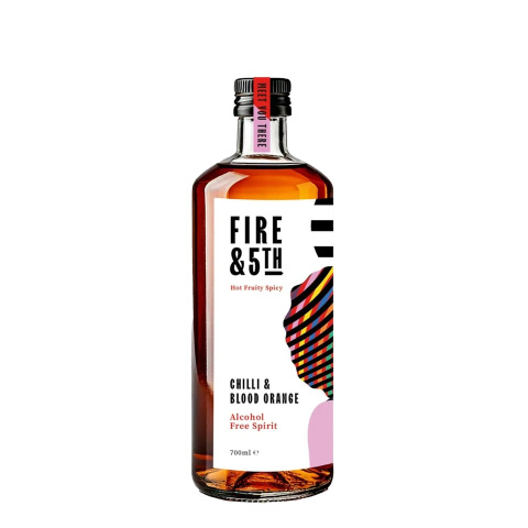Fire & 5th Chilli & Blood Orange Non Alcoholic Aperitif