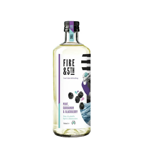 Fire & 5th Mint Cardamom & Blackberry Non Alcoholic Aperitif