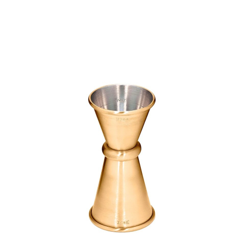 Japanese Jigger Gold Plated ½ / ¾ oz