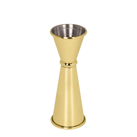 Japanese Jigger Gold Plated 1 / 2 oz