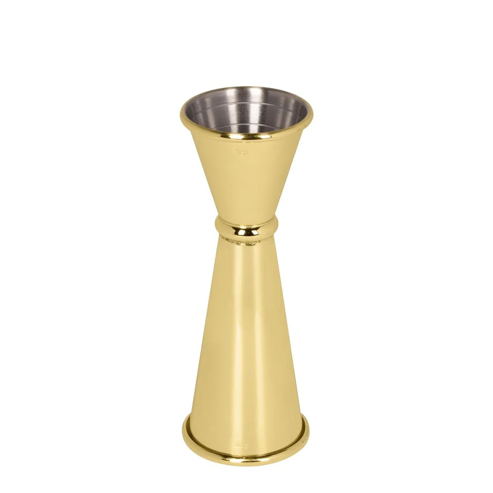 Japanese Jigger Gold Plated 1 / 2 oz