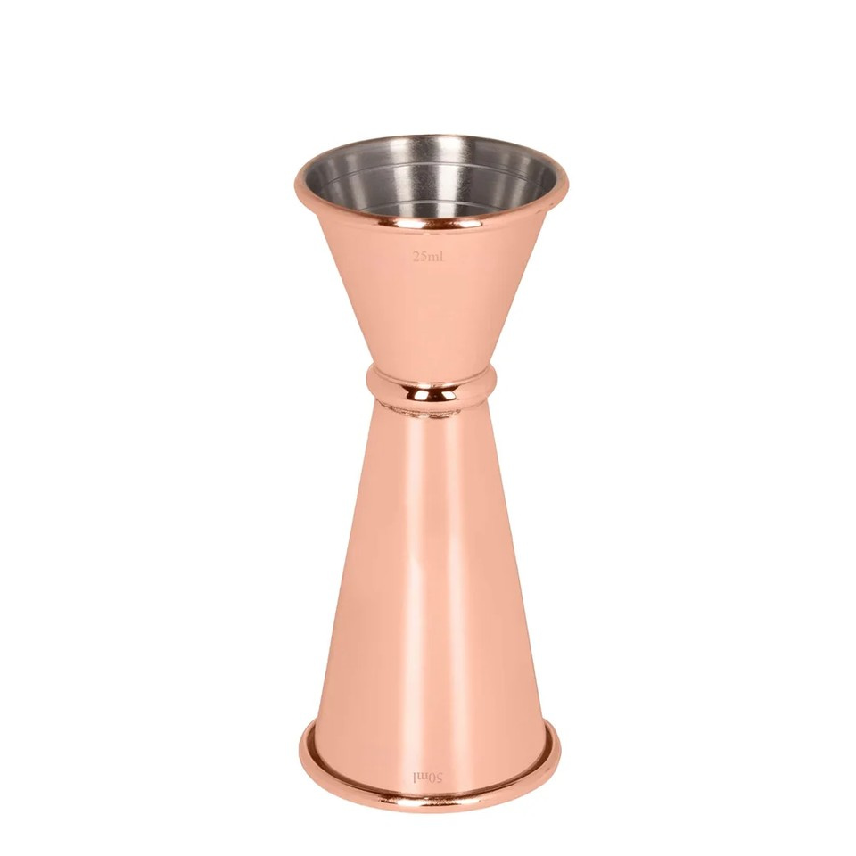 Japanese Jigger Copper Plated 25ml / 50ml