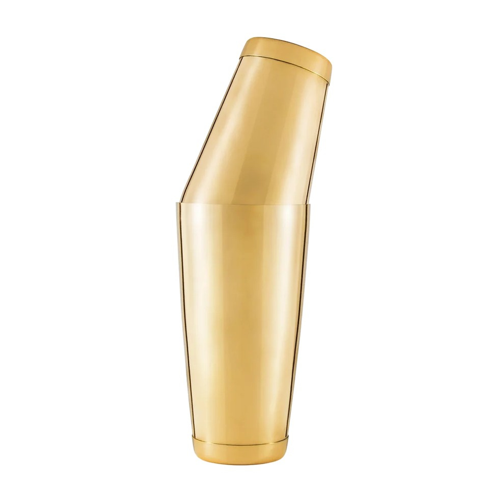Shaking Tins Weighted Gold Plated