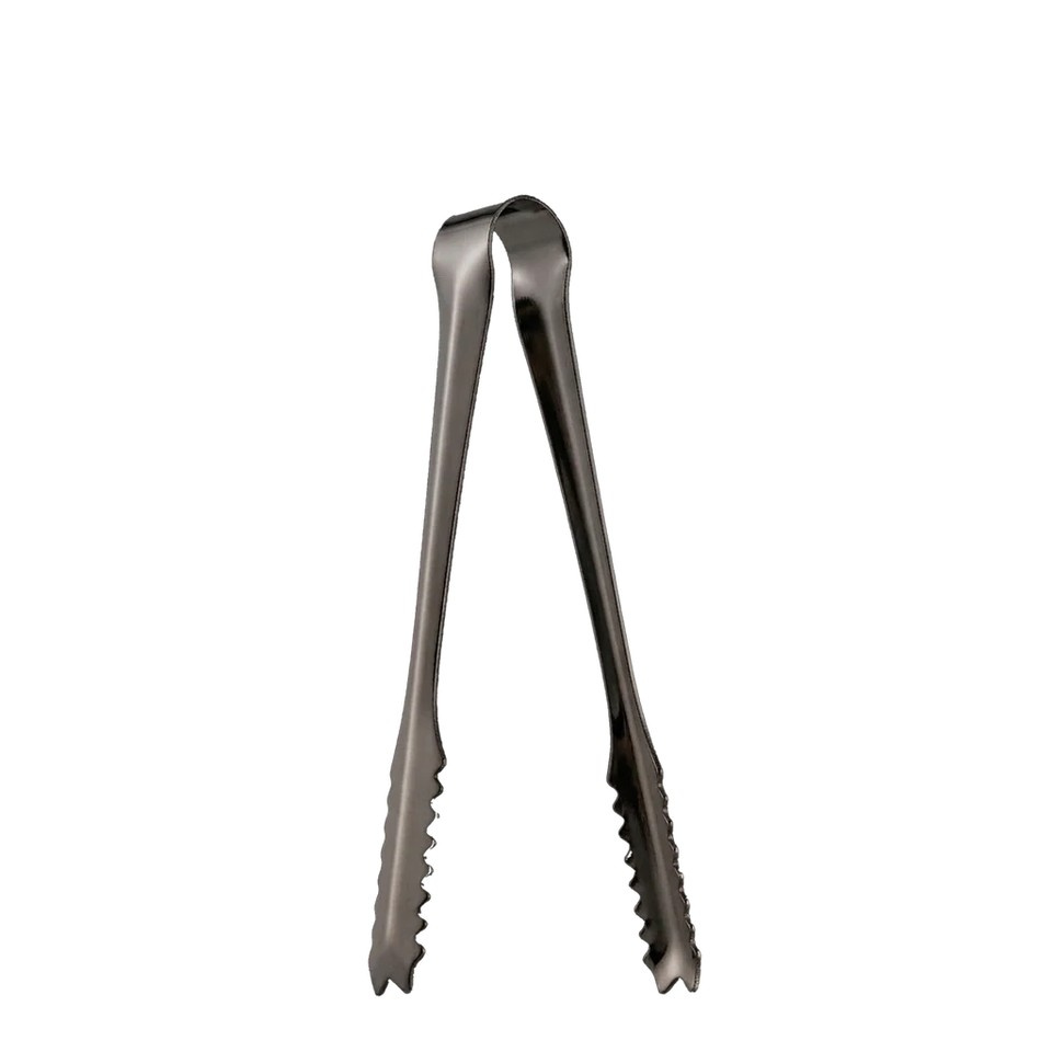 Ice Tongs Gunmetal Black 29cm