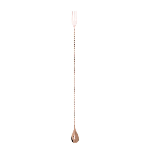 Trident Barspoon Copper Plated 50cm