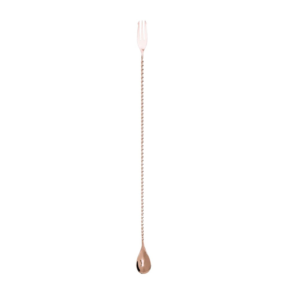 Trident Barspoon Copper Plated 50cm