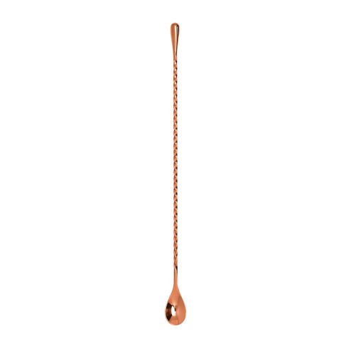 Teardrop Barspoon Copper Plated 30cm
