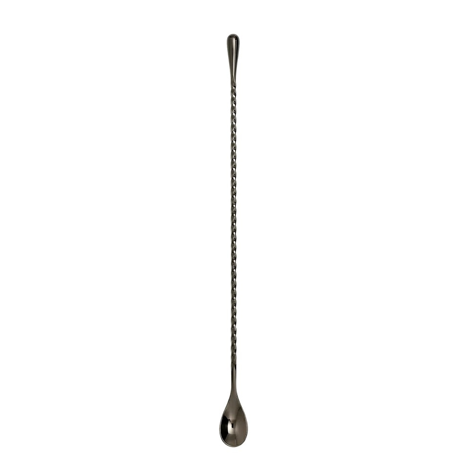 Teardrop Barspoon Gunmetal Black 30cm