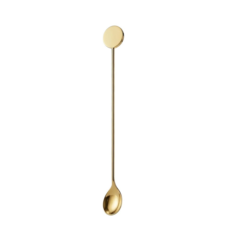 Mixing Barspoon Gold Plated 21cm