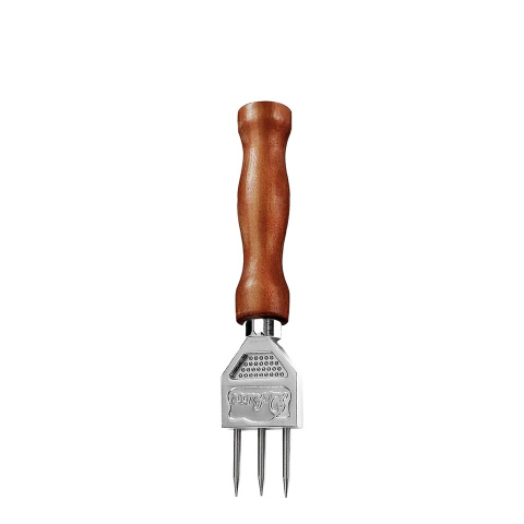 Forked Ice Pick Wooden Handle 18cm
