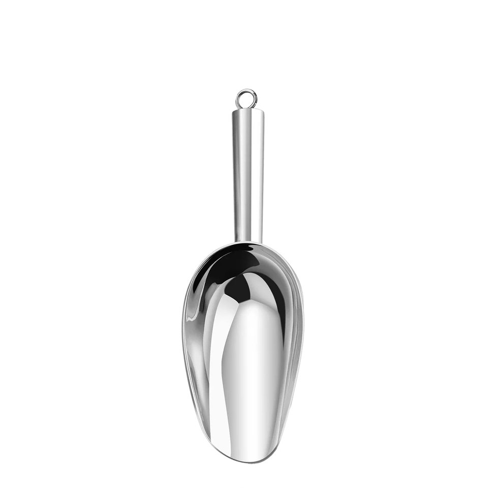 Ice Scoop Mirror Finished 25cm