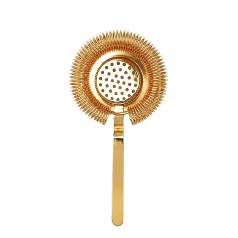 Vintage Hawthorne Strainer Gold Plated 21cm