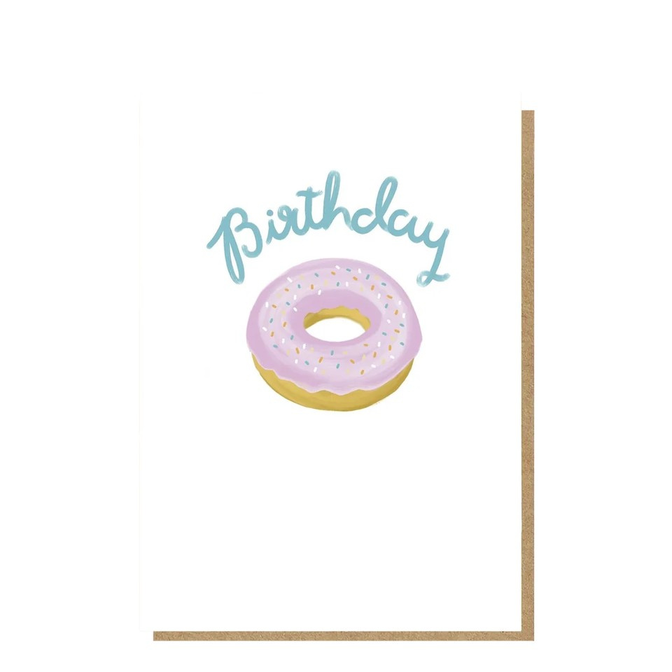 Birthday Doughnut