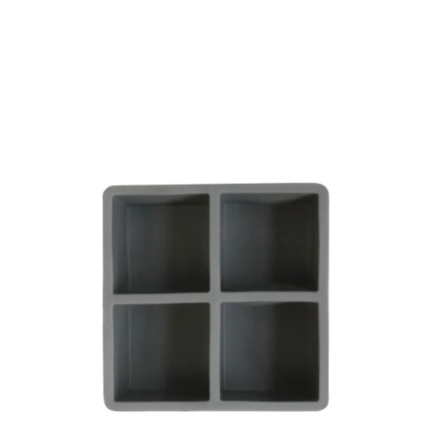 Square Ice Cube Tray Grey 2.5in