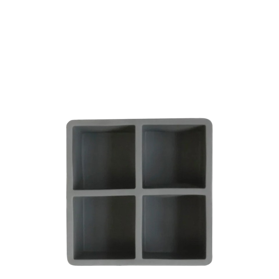 Square Ice Cube Tray Grey 2.5in