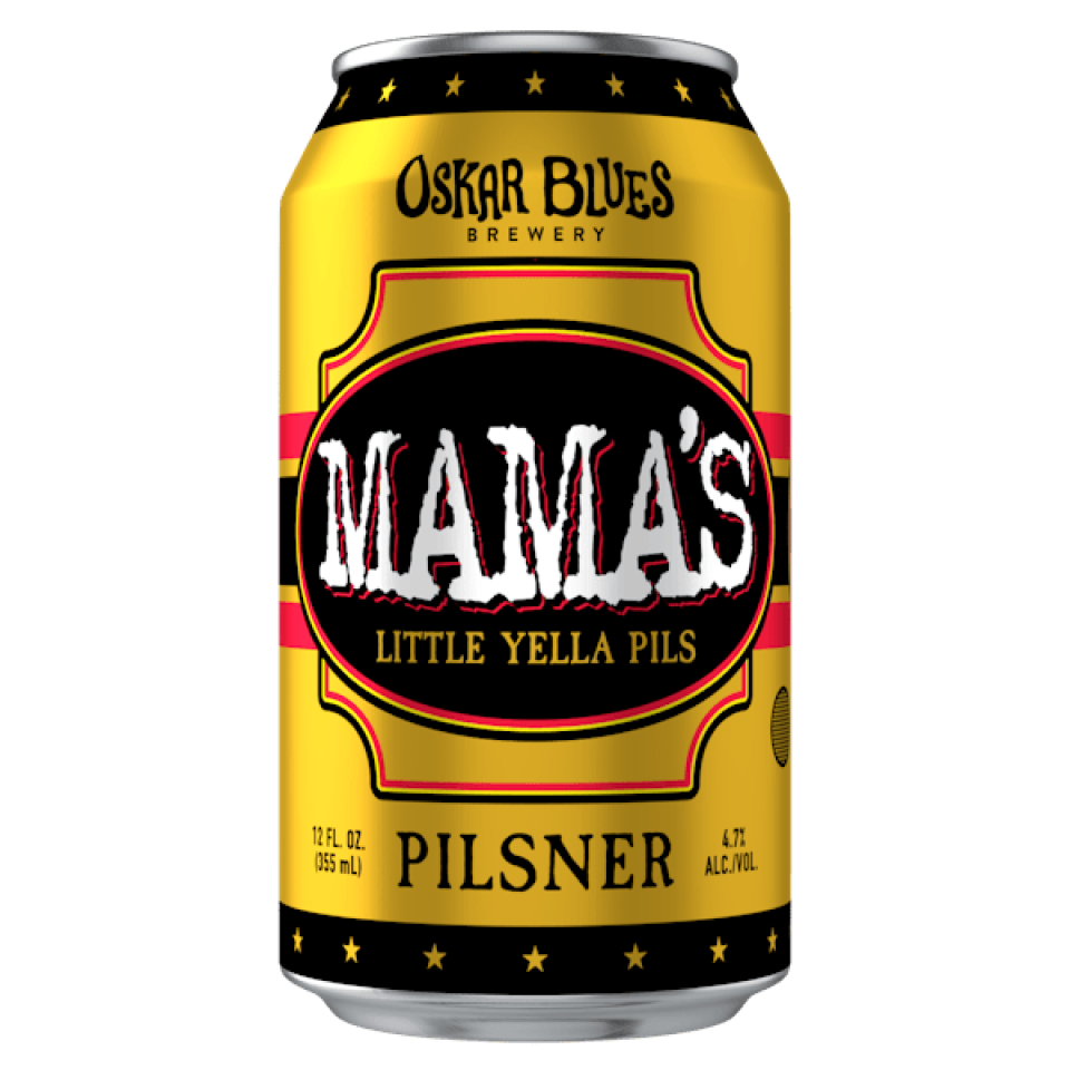 Oskar Blues Mama’s Little Yella Pils