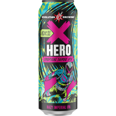 Revolution Brewing X-Hero Tropical Surge