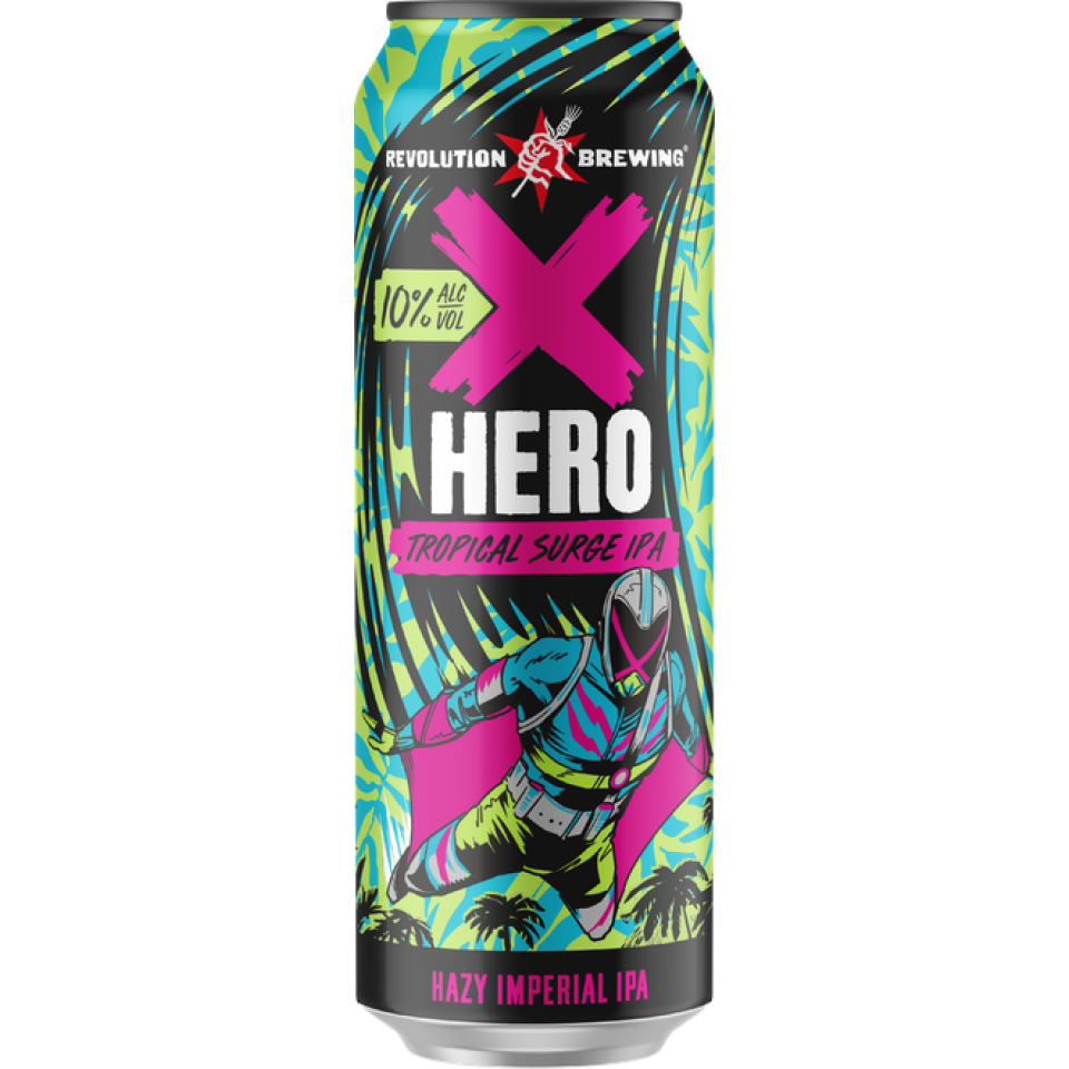 Revolution Brewing X-Hero Tropical Surge