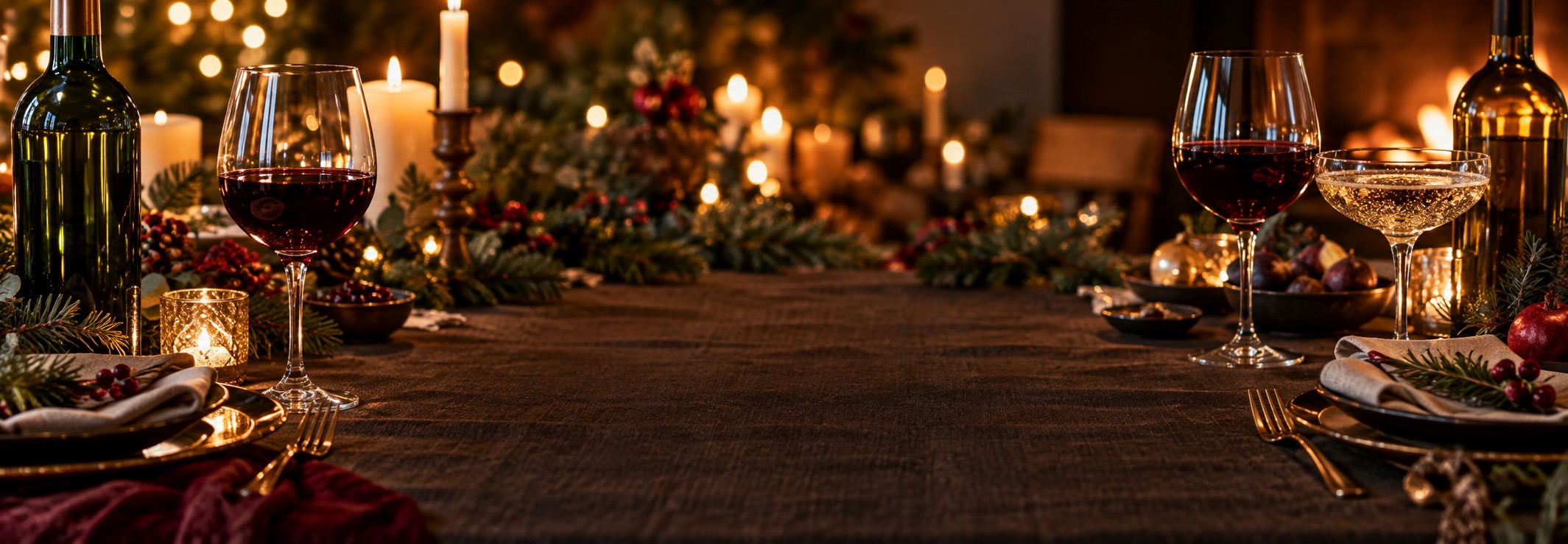 A table set for drinks and shared moments